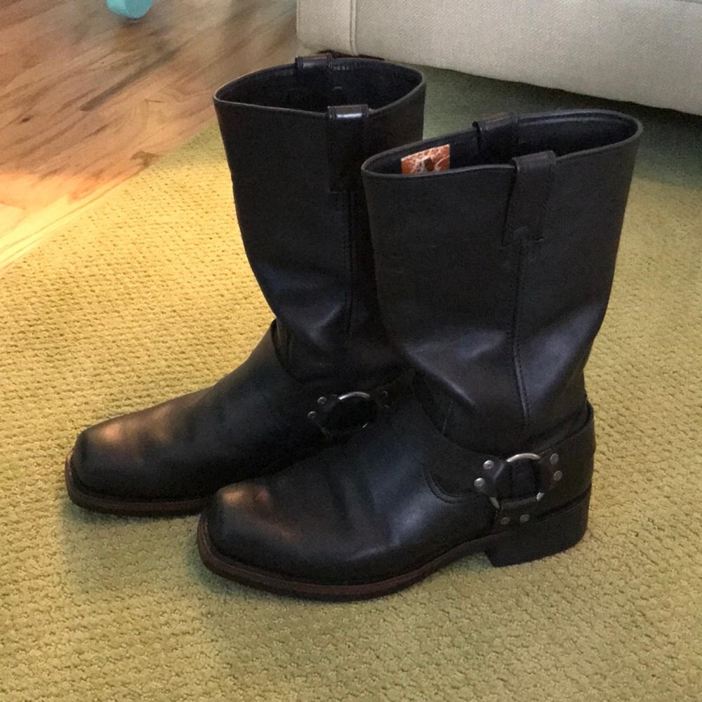 Harley Davidson biker boots